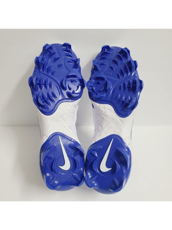 Nike Alpha Huarache Elite 4 Low MCS Baseball Cleats FD6255-106 Size 12 White #1 main image 7